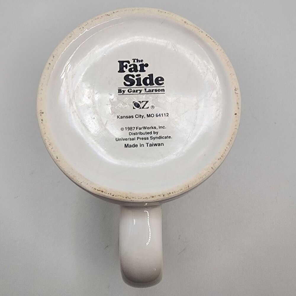 Vintage 1987 "The Far Side" by Gary Larson "The Mug" Mug - Picture 6 of 6